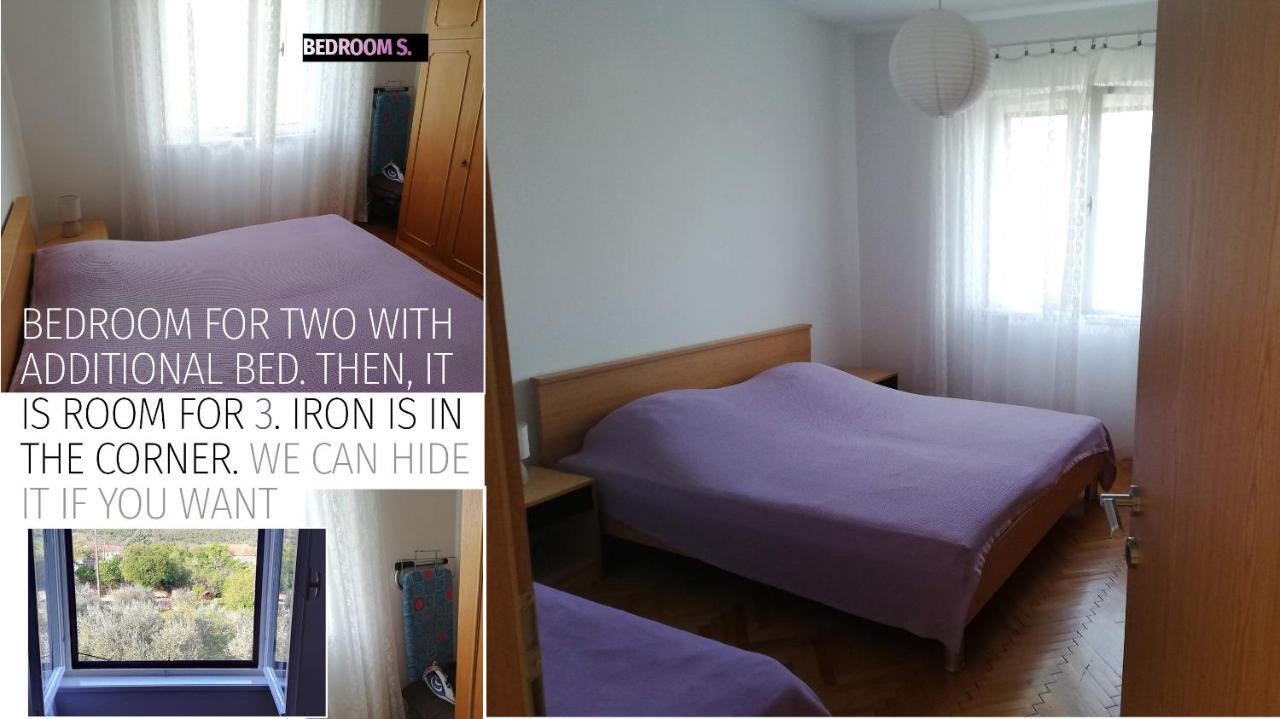 Spacious Family Apartment With Parking In The Shade And Barbecue House Sibenik Exterior photo